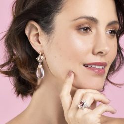 Morganite Drop Earrings