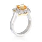 Yellow Ceylon Sapphire Ring