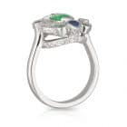 Tsavorite Sapphire Ring