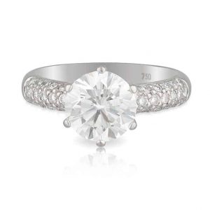 Soliatire Tall 6 Claw Ring