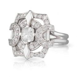 Diamond Crest Ring