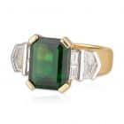Chrome Tourmaline Gatsby Ring