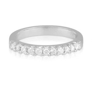 White Gold Diamond Wedder