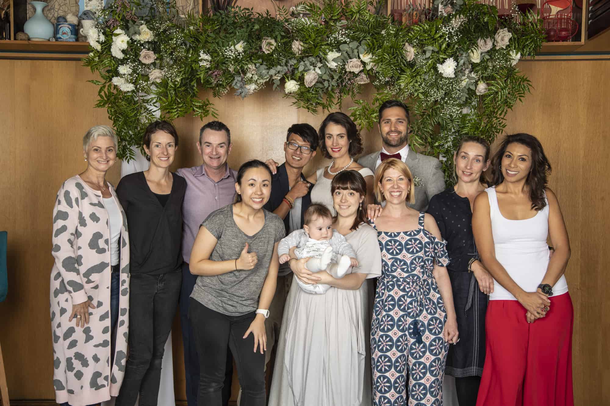 Behind the scenes team photo