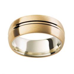 Gents Yellow Gold Wedding Band