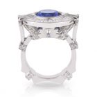 Tanzanite Diamond Dress Ring