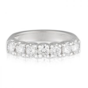 Ladies Diamond Wedding Band